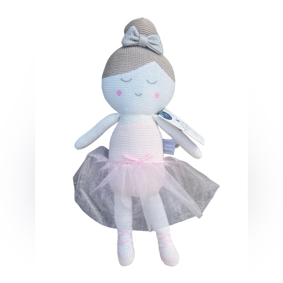 Living Textiles Toys Living Textiles Emma Ballerina Knitted Toy New